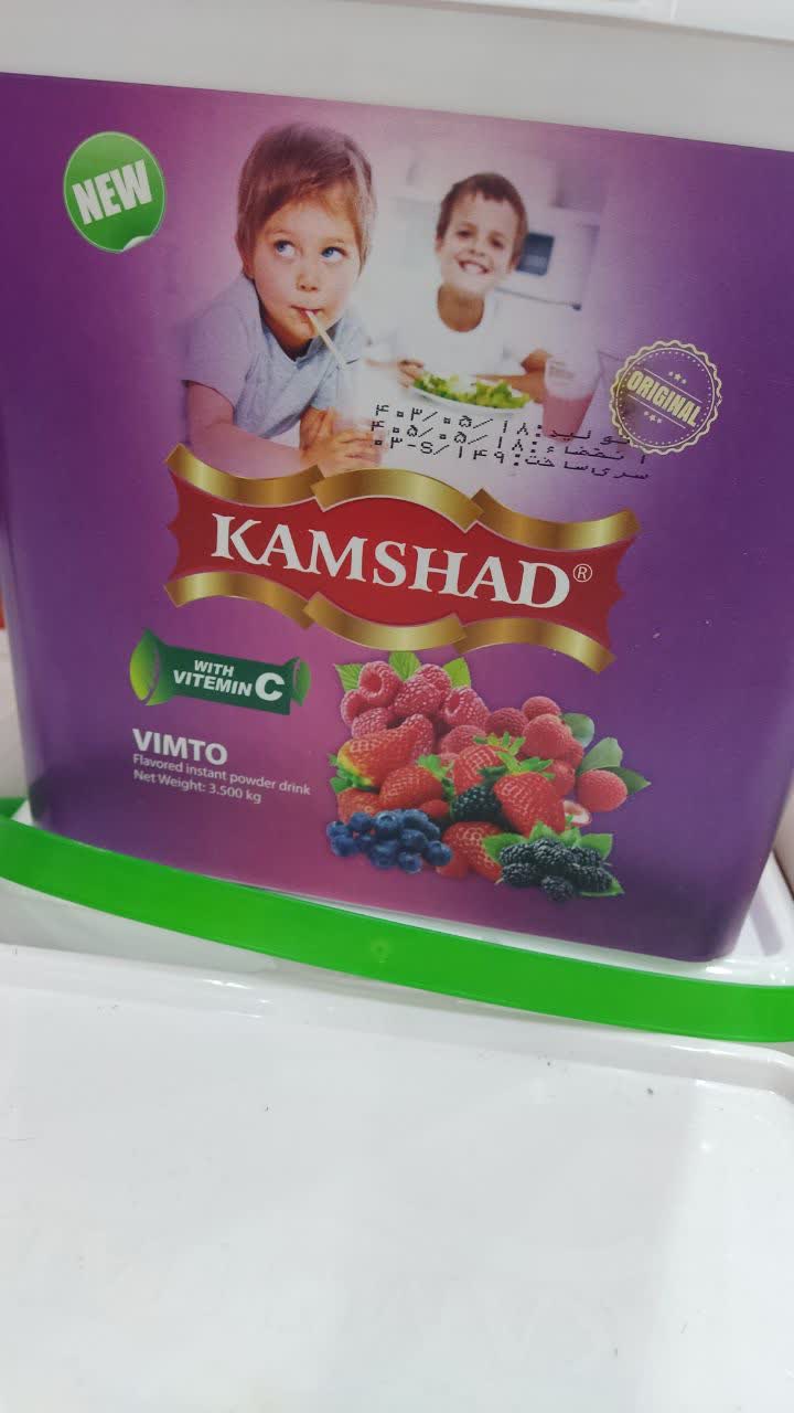 پودر شربت کامشاد